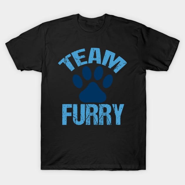 Team Furry T-Shirt by epiclovedesigns